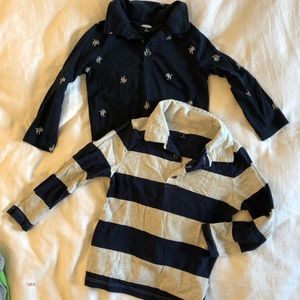 Old Navy long sleeved polos.
